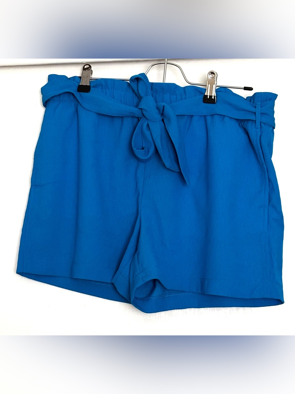 LOFT Crepe Fluid Tie Waist Shorts Size Medium